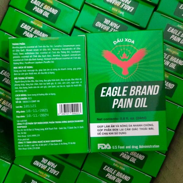 Dầu xoa Eagle Brand pain oil (24ml)
